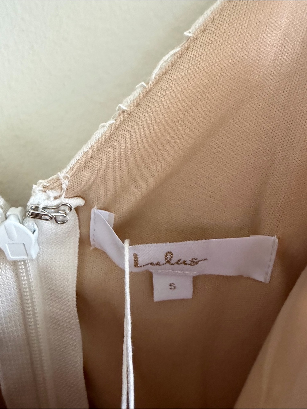 NWT! LULUs Flynn White Lace Maxi Dress Size Small - Picture 6 of 12